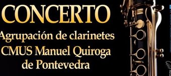 Agrupación de clarinetes do CMUS Manuel Quiroga de Pontevedra