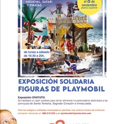 Exposición Solidaria Playmobil